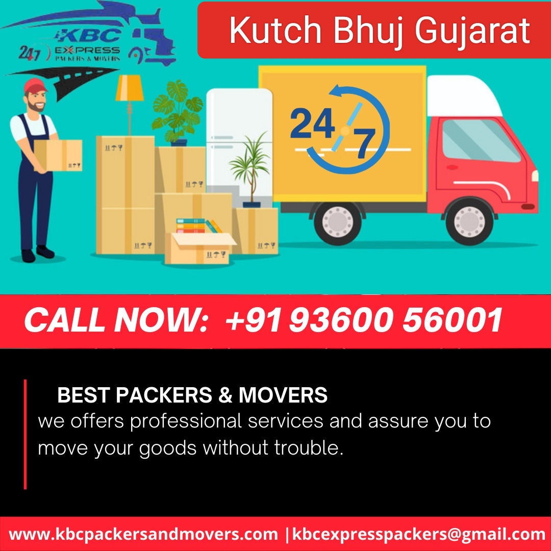 Packers and Movers Bhuj, Gujarat - Bike Transport Parcel Services 
